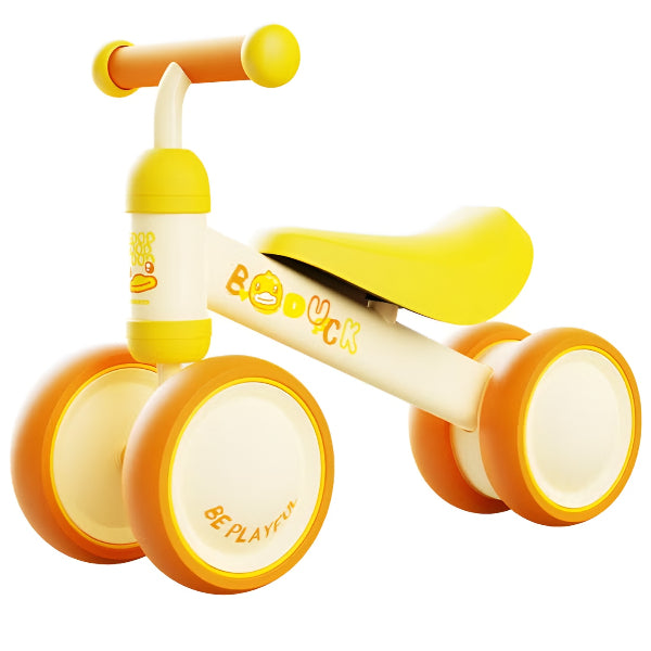 B.Duck Baby Balance Ride-On Bike – Anti-Slip Handle & Wheels