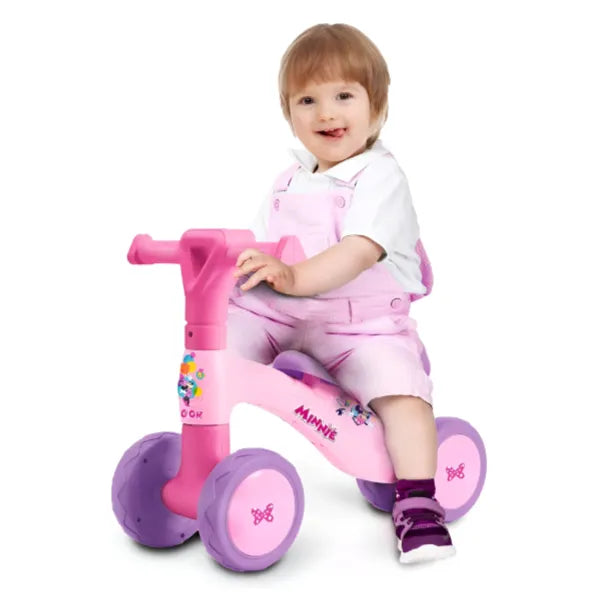Disney Minnie Balance Cruiser 4-Wheel Ride-On Balance Bike