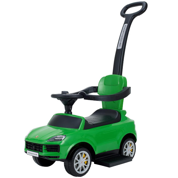 Porsche Cayenne Push Along Ride On Tolo Car- Green
