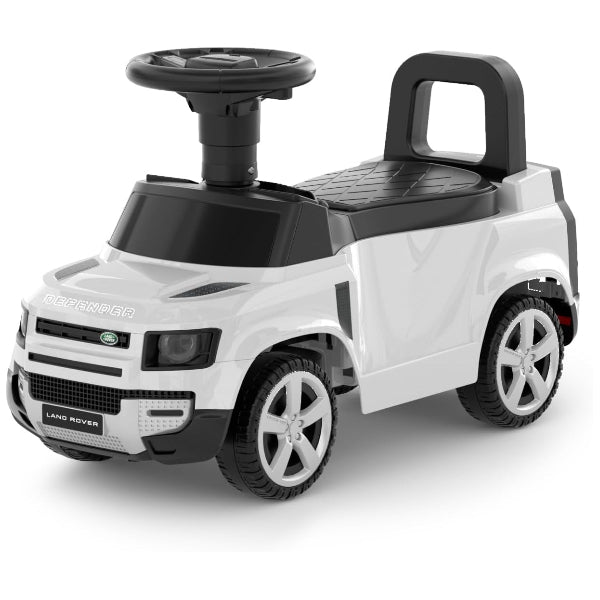 Official Licensed Land Rover Defender Push Ride On Tolo Car With Music- White