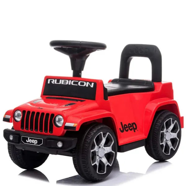 Jeep Rubicon Push Ride on Car -Red