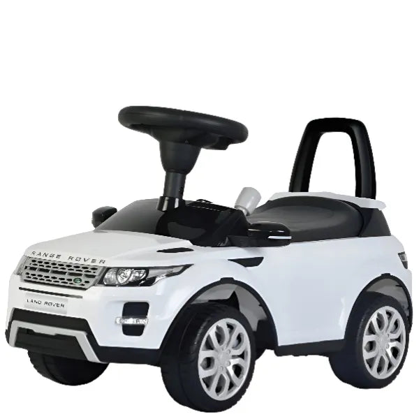 Range Rover Land Rover Push Ride On Baby Car For Kids-White