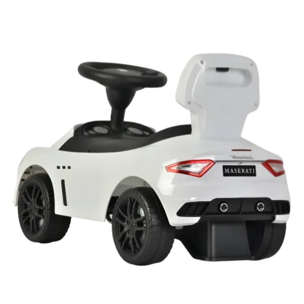 Maserati Push Ride On Tolo Car  - White Colour alternate
