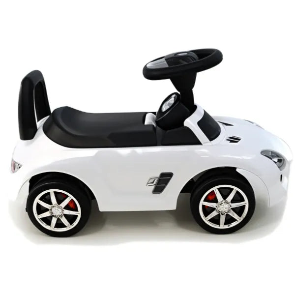 Mercedes Benz Push Ride On Tolo Car-White alternate