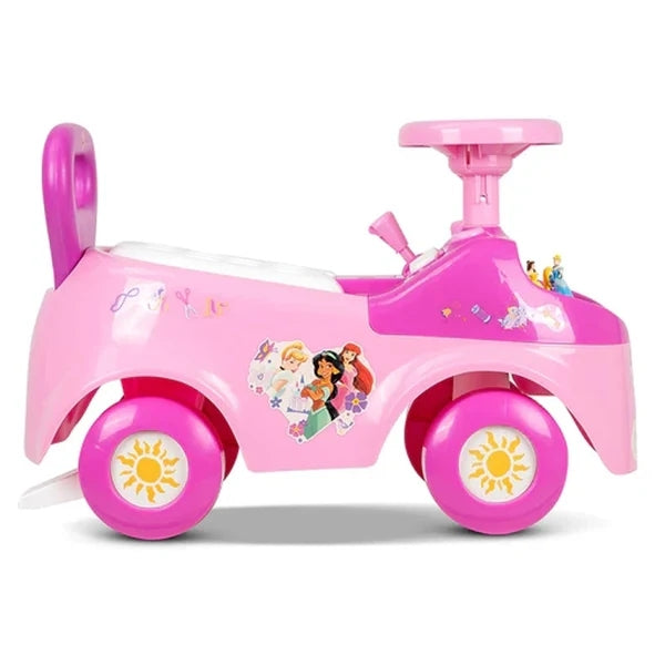 Spartan Princess Kids Push Ride-On Car with Steering Wheel – Pink alternate