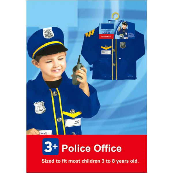 Police Role Play Costume - Blue Colour