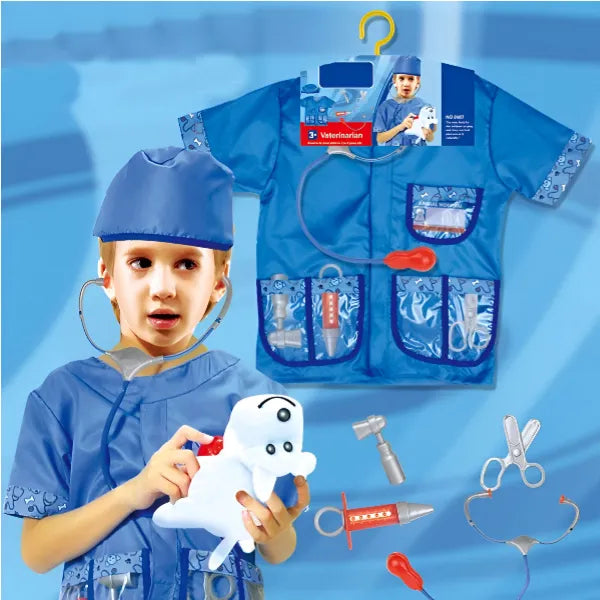 Veterinarian Pet Doctor Role Play Costume