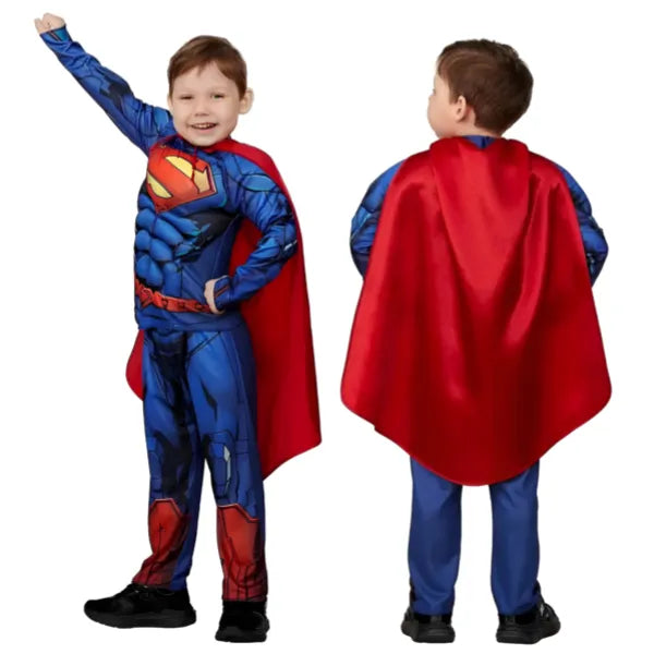 Super Man Role Play Costume Set - Large Size (RPIS55)