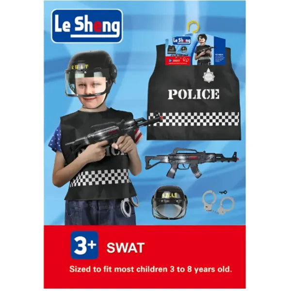 Police Role Play Costume-Swat