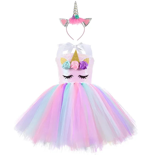 Princess Unicorn Role Play Costume-Small Size