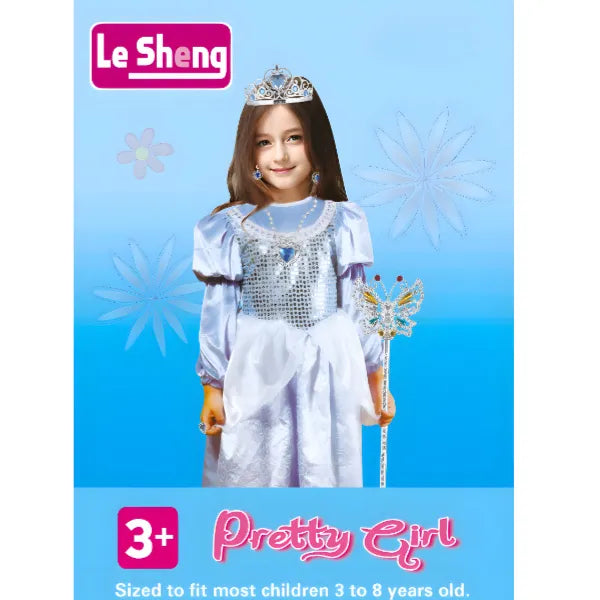 Princess Role Play Set Costume For Girls