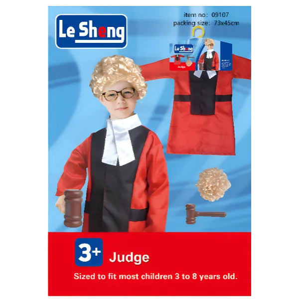 Judge Role Play Set Costume For Kids