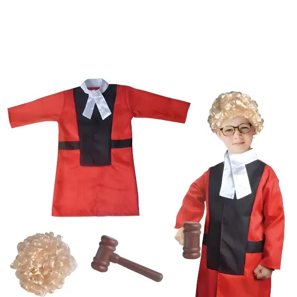 Judge Role Play Set Costume For Kids alternate