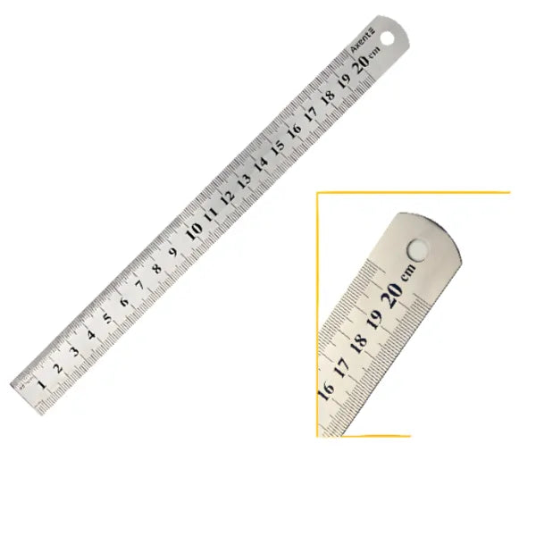 Stainless Steel Ruler 20 CM
