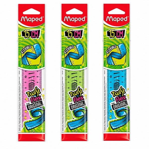 Maped Twist N Flex Ruler 15cm 1Pc