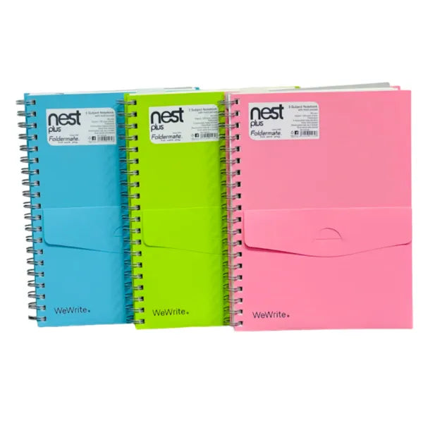 Foldermate Frontpocket 3 Subject Notebook B5 Size 120 sheets