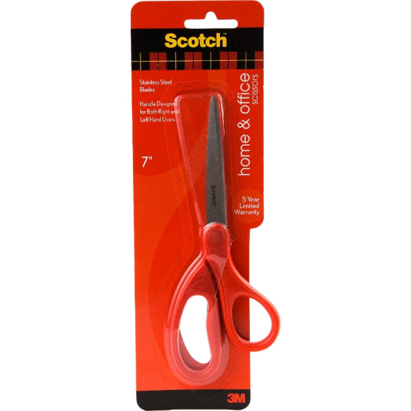 Scotch Household Scissors 1407 – 7 Inch Stainless Steel Multipurpose Scissors