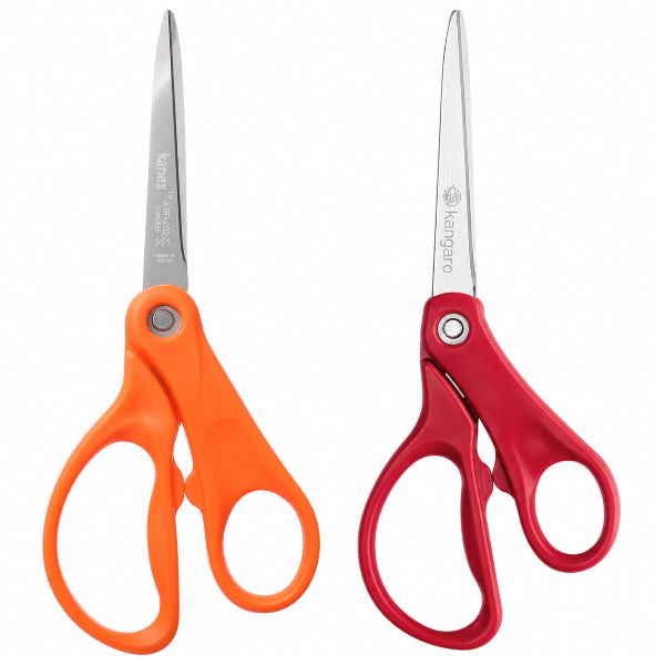 Kangaro 202Mm Stainless Steel Scissors – Assorted Color (1 Pieces Only)