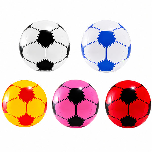 Pvc Inflatable Soft Beach Ball-Assorted (1 Pieces Only)