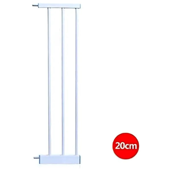 Baybee Auto Close Baby Safety Gate Extension 20Cm - White