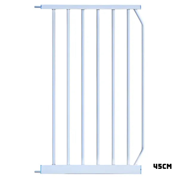 Baybee Auto Close Baby Safety Gate Extension 45CM - White