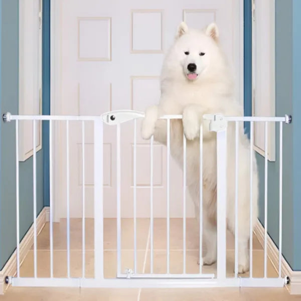 Baybee Auto Close Baby Safety Gate Extension 45CM - White alternate