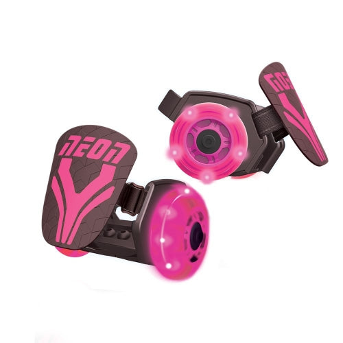 Yvolution Neon Street Rollers Clip-On Skate Shoes – Pink