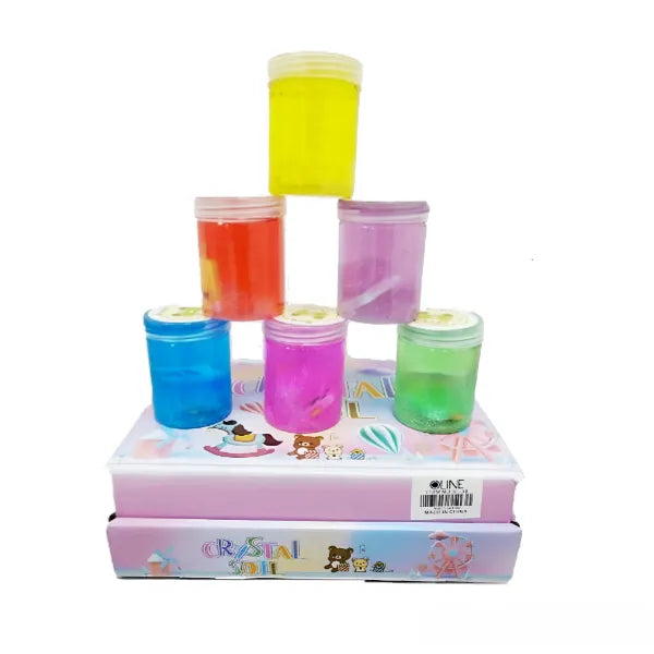 Crystal Fruit Mud Slime Assorted Colours