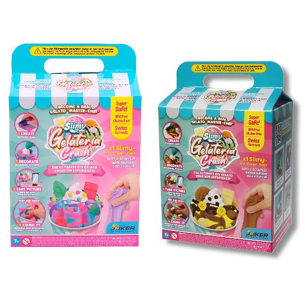 Slimy Gelateria Ice Cream Slime Kit – Assorted Creative Slime Playset for Kids