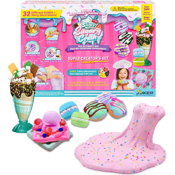 Slimy Sugary Crush Diy Slime Pastry Series 1 – Party Cake Maker Set