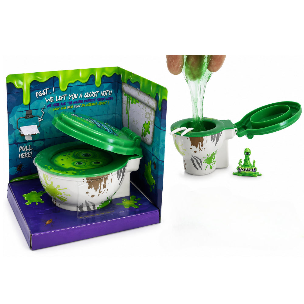 Slimy Monsters In My Toilet Surprise Slime Toy-Green
