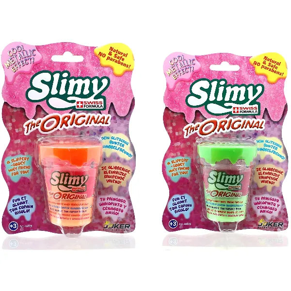 Slimy Mini Cup Original Metallic Slime – 80g