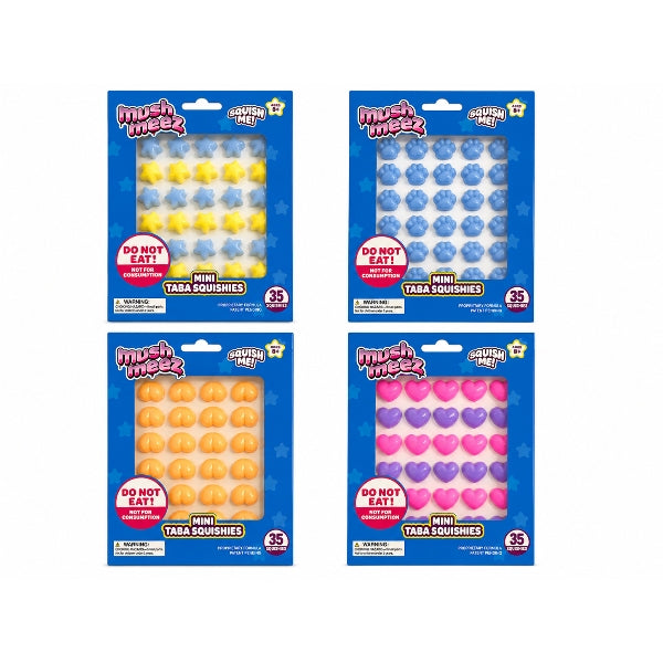 Mushmeez Taba Sticker Sheet Assortment 35 Pieces Age 8+
