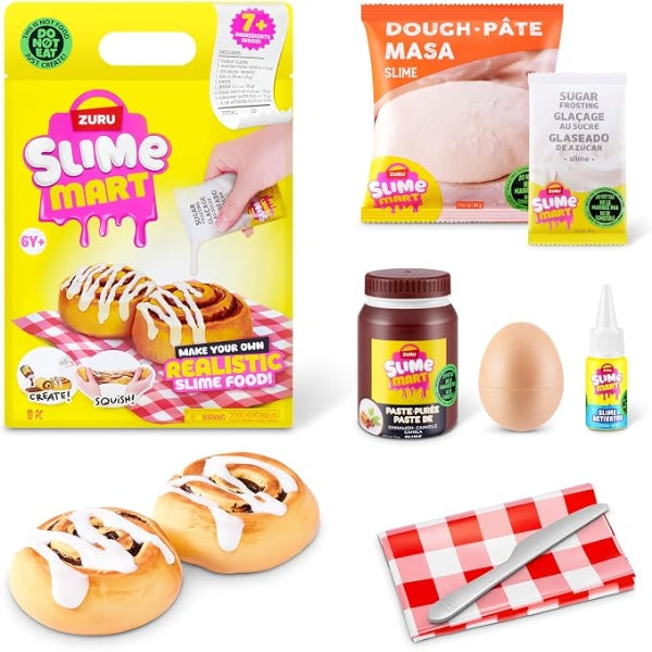 ZURU Slime Mart Cinnamon Roll Slime Set with Accessories