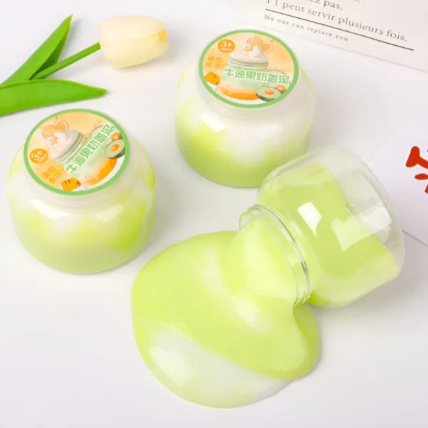 Avocado Mud Slime For Kids-1 Pieces Set