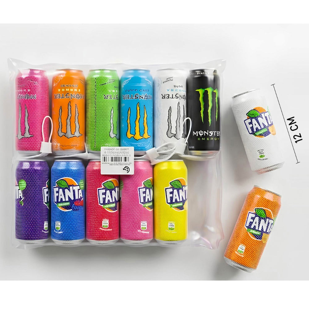 Soda Can Sponge Squishy Toy – Assorted (1 Piece Only)