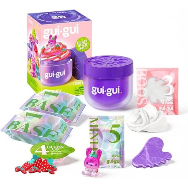 Gui Gui Butter Slime Fruity Glow Edition with Accessories