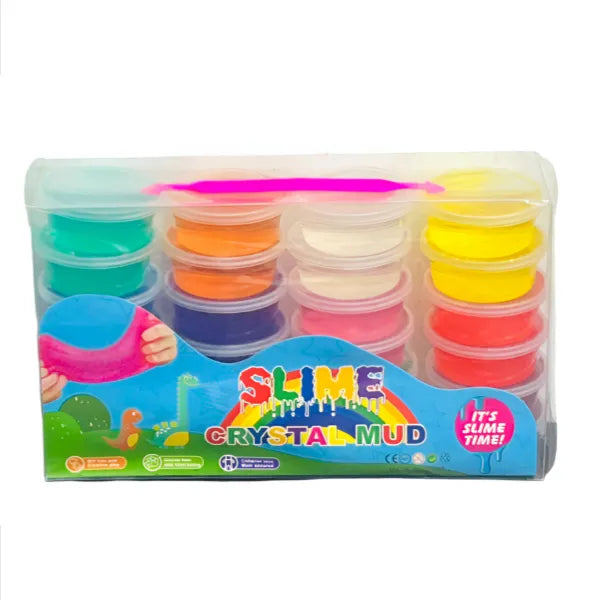 Magic Slime For Kids - Pack Of 24 Pieces