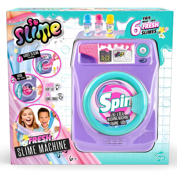 Canal Toys Fresh Scent Slime Washing Machine – Diy Scented Slime Kit For Kids 6+