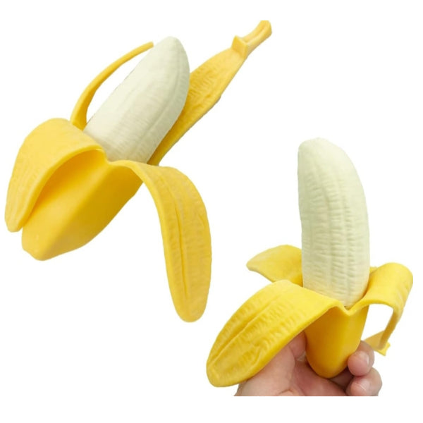 Yellow Banana Shape Stress Relief Toy
