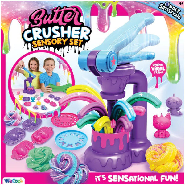 Wecool Compound Kings Butter Slime Crusher Playset – Stress Relief Fun(SLSC100)