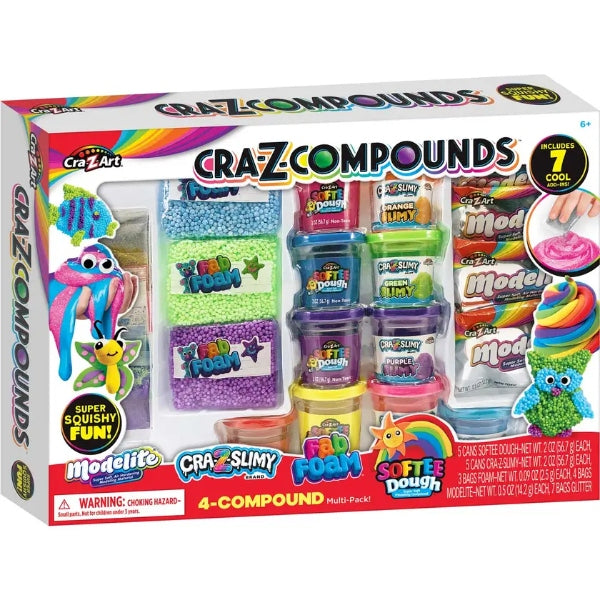Cra-Z-Compounds Sensory Craft Set with Slime