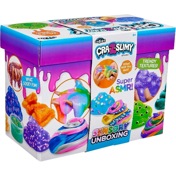 Cra-Z-Slimy Super ASMR Sensory Slime Unboxing Kit
