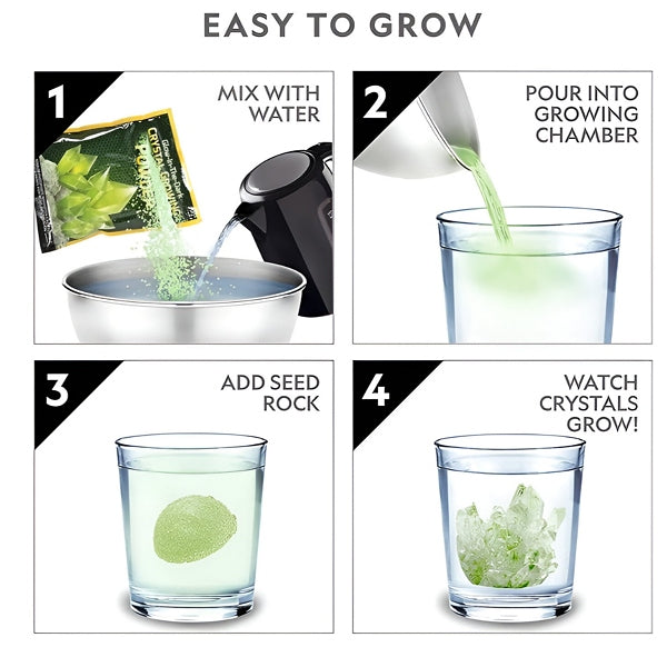 National Geographic Glow-in-the-Dark Crystal Growing Lab for Student-Stem Project Toy alternate