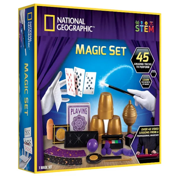 National Geographic Magic Kit - 45 Magic Tricks