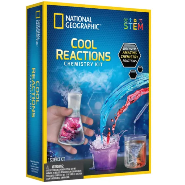 National Geographic  Cool Reactions Chemistry Kit