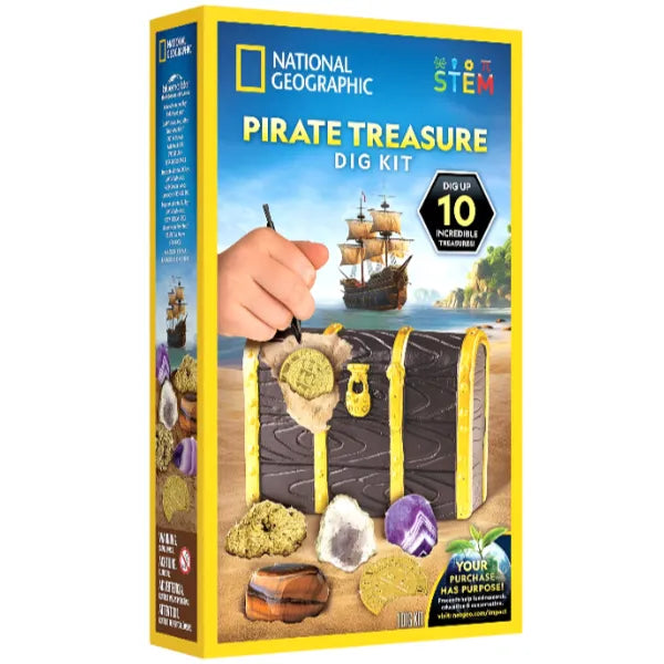 National Geographic Pirate Treasure Dig Kit