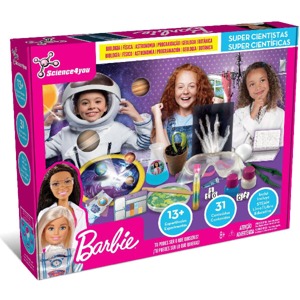 Barbie Super Scientists Stem Playset – Science-Themed Doll & Accessories