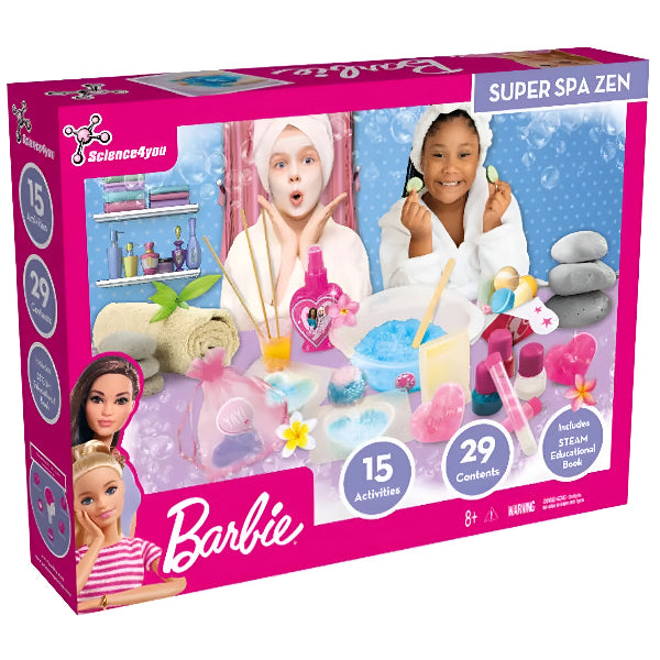 Barbie Super Spa Zen – Relaxing Wellness & Spa Playset For Kids