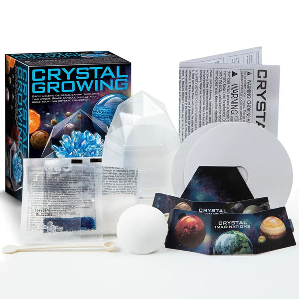 4M Science Crystal Imaginations Blue Crystal Growing Kit alternate